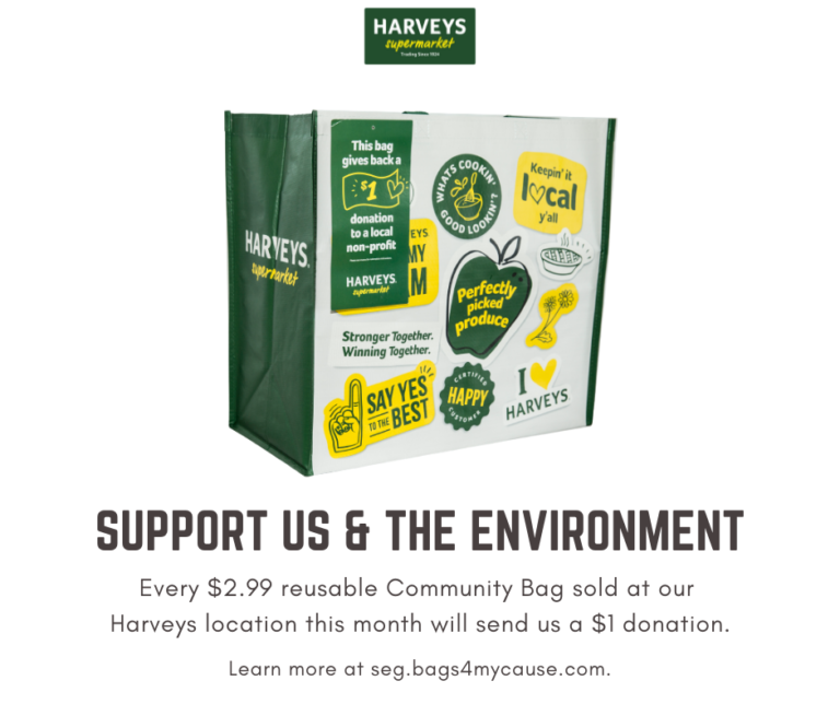 CCHS Celebrates Selection as a Harveys Community Bag Program