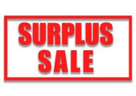 SCHOOL SURPLUS SALE