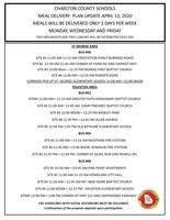 Meal Delivery Program Update